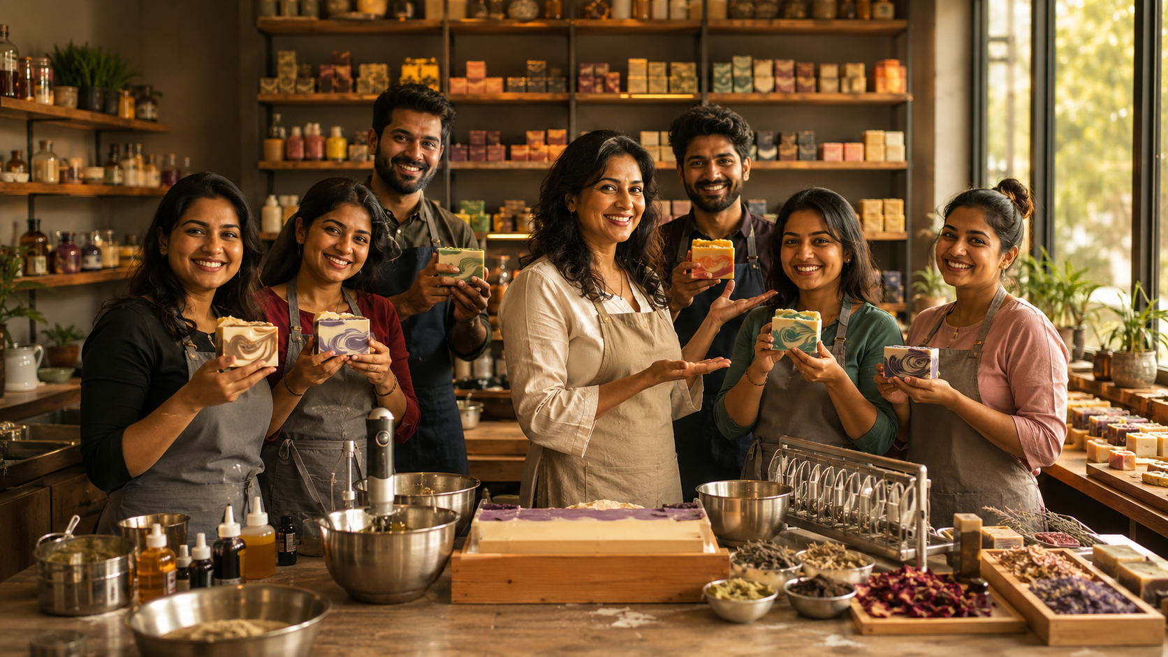 Cold Pressed Soap Making Course